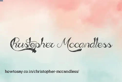 Christopher Mccandless