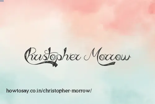 Christopher Morrow