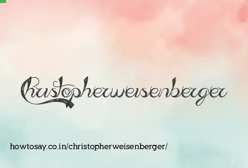 Christopherweisenberger