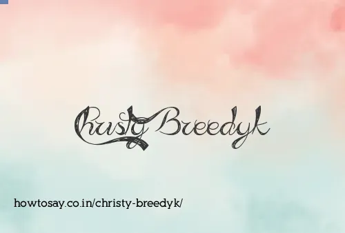 Christy Breedyk