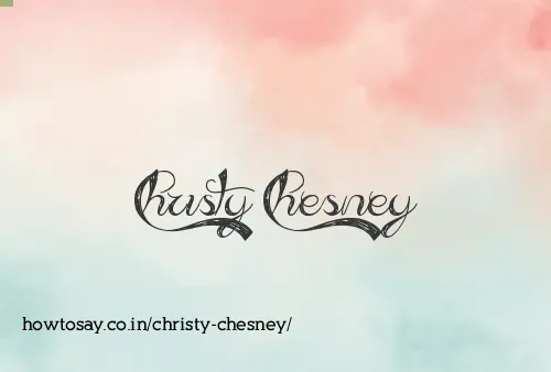 Christy Chesney