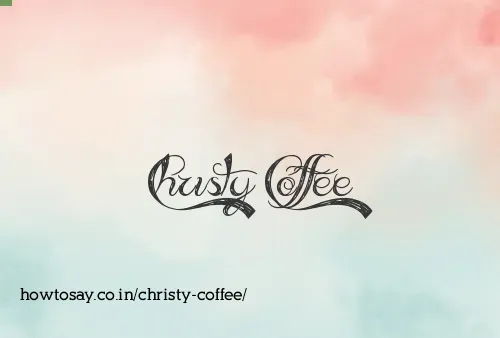Christy Coffee