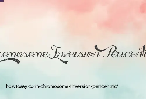 Chromosome Inversion Pericentric