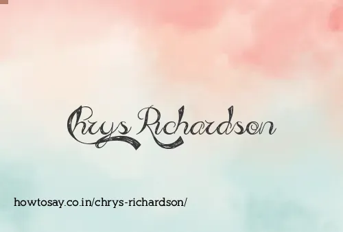 Chrys Richardson