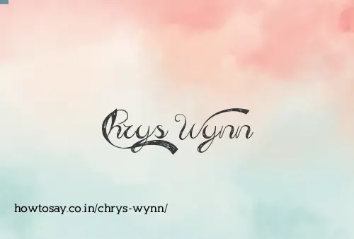 Chrys Wynn