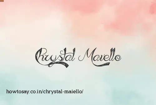 Chrystal Maiello