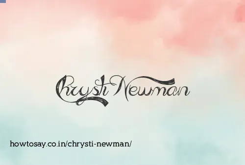 Chrysti Newman