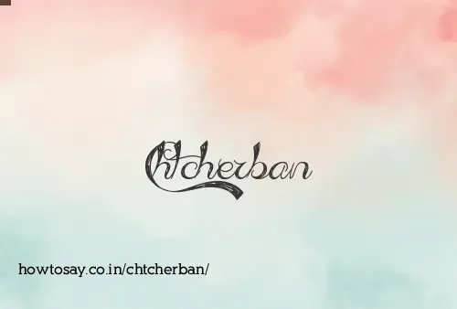 Chtcherban