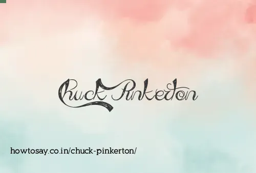 Chuck Pinkerton
