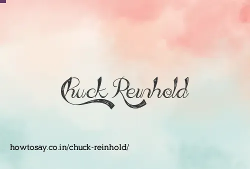 Chuck Reinhold