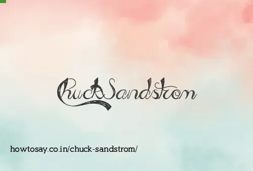 Chuck Sandstrom
