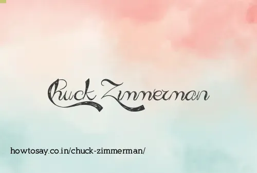 Chuck Zimmerman