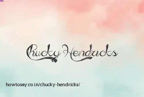 Chucky Hendricks