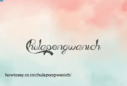 Chulapongwanich