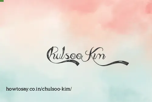 Chulsoo Kim