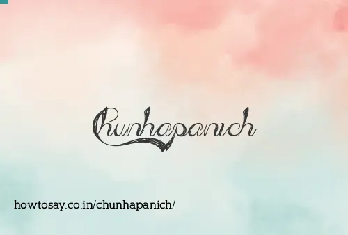 Chunhapanich