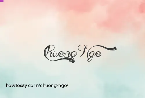 Chuong Ngo