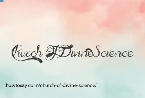 Church Of Divine Science