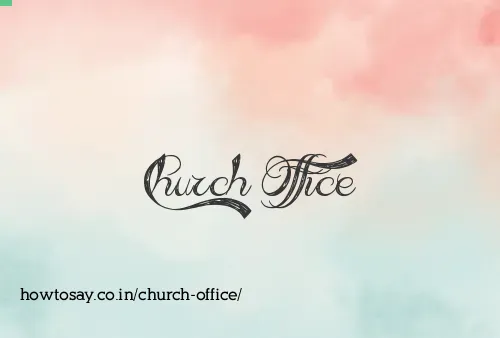 Church Office