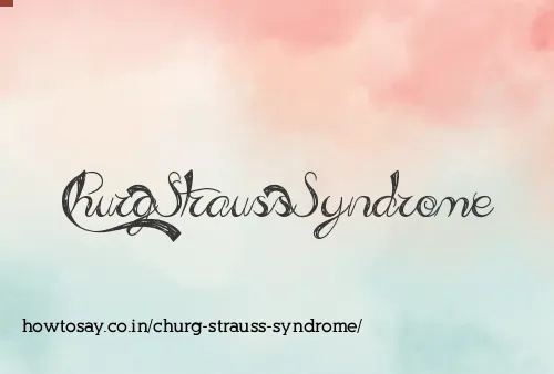 Churg Strauss Syndrome