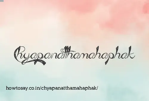 Chyapanatthamahaphak