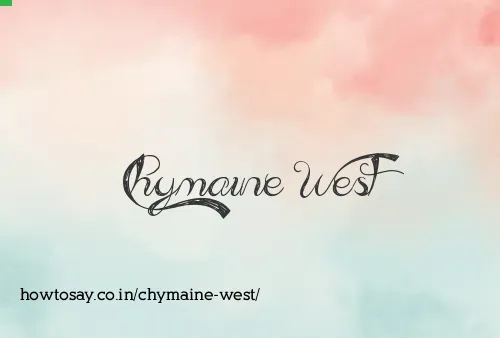 Chymaine West