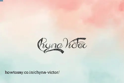 Chyna Victor