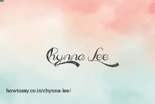 Chynna Lee