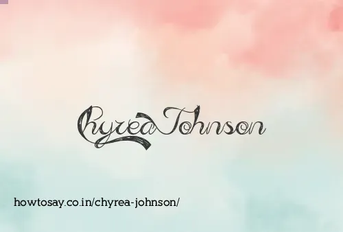 Chyrea Johnson
