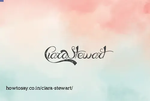 Ciara Stewart