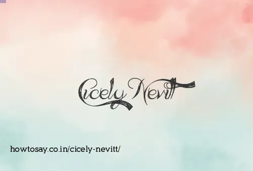 Cicely Nevitt