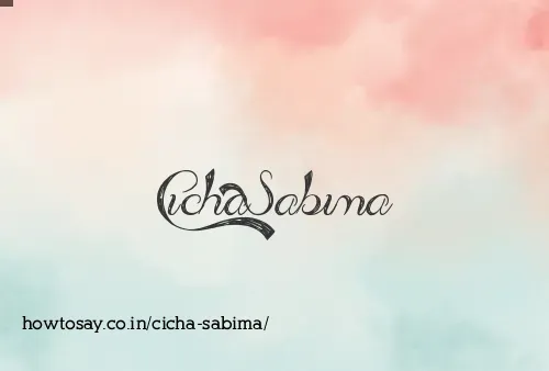 Cicha Sabima