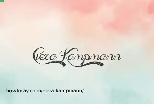 Ciera Kampmann