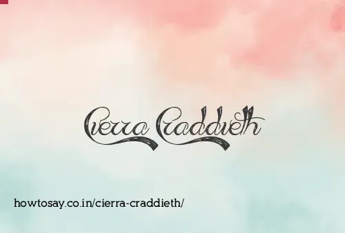 Cierra Craddieth
