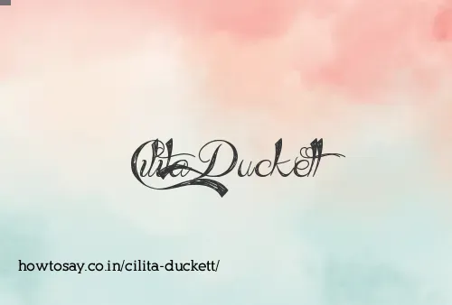 Cilita Duckett