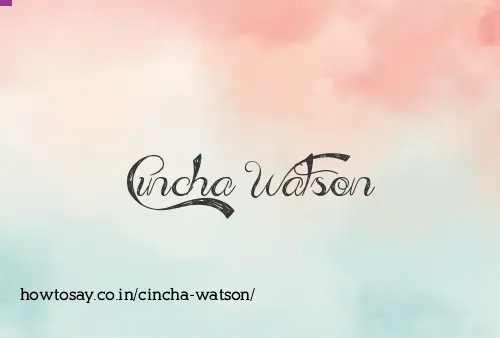 Cincha Watson