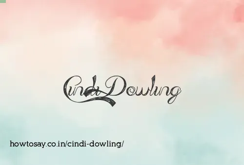 Cindi Dowling