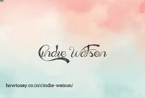 Cindie Watson