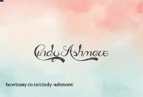 Cindy Ashmore