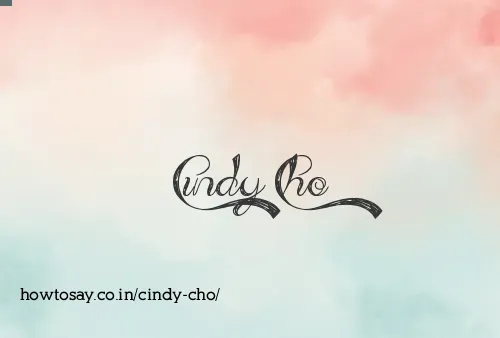 Cindy Cho