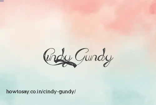 Cindy Gundy