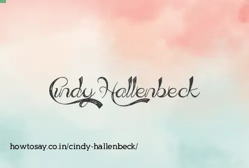 Cindy Hallenbeck