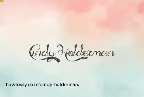 Cindy Holderman