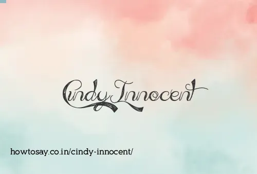 Cindy Innocent