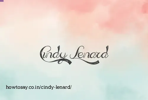 Cindy Lenard