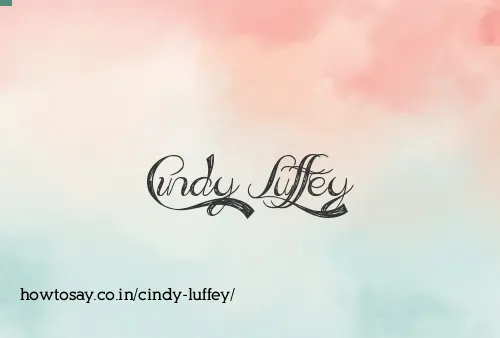 Cindy Luffey