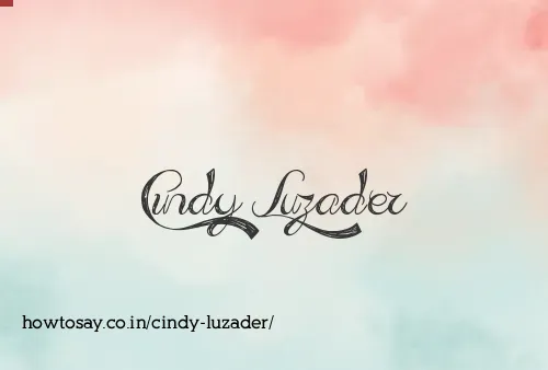 Cindy Luzader