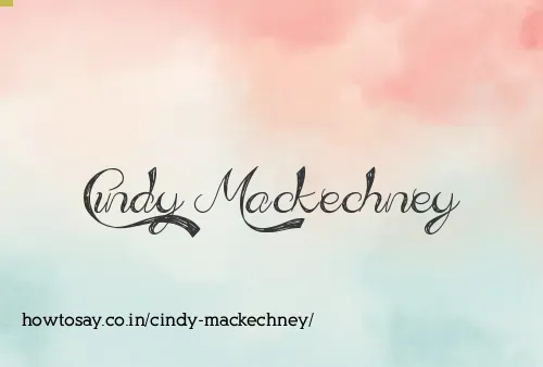 Cindy Mackechney