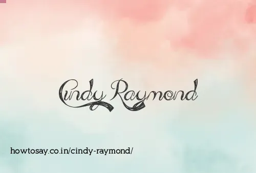 Cindy Raymond