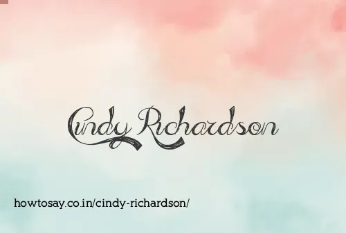 Cindy Richardson